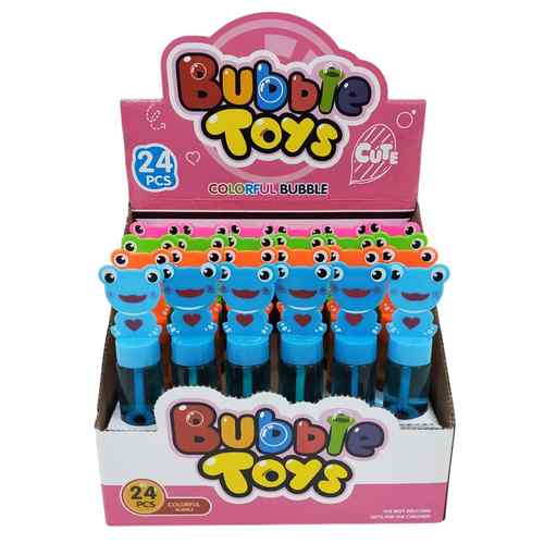 [JU8489] Pompero burbujero, rana, CAJA x24