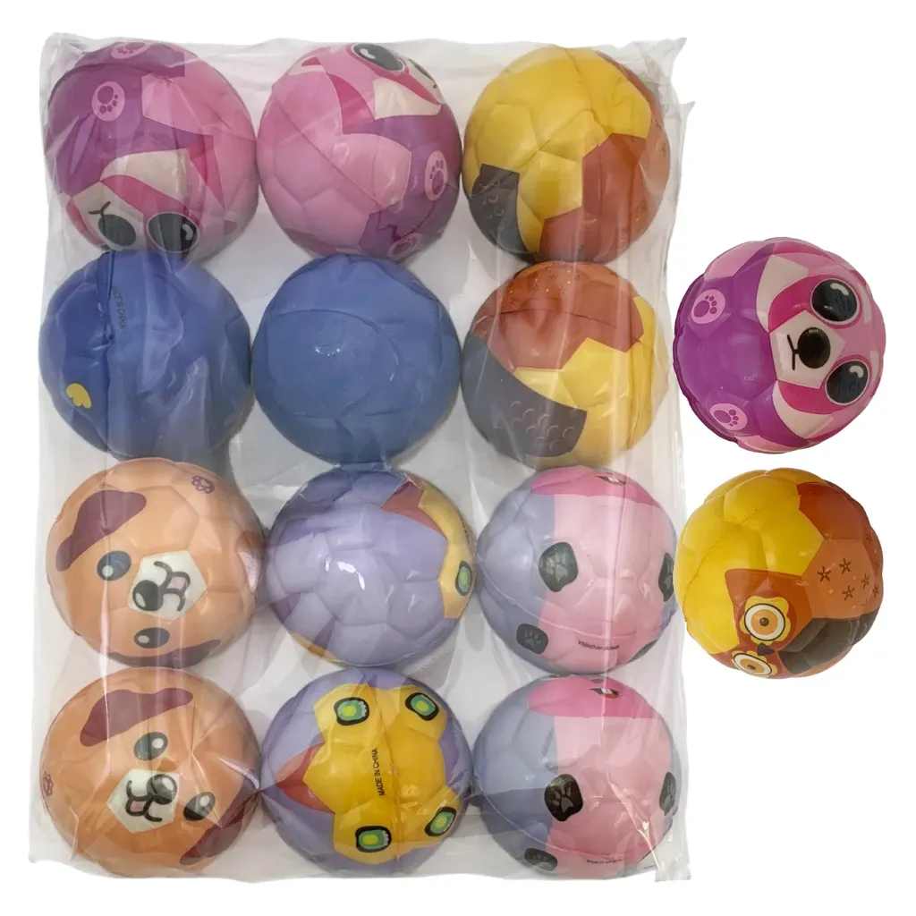 [JU8507] Pelota PU, varios diseños, PACKx12