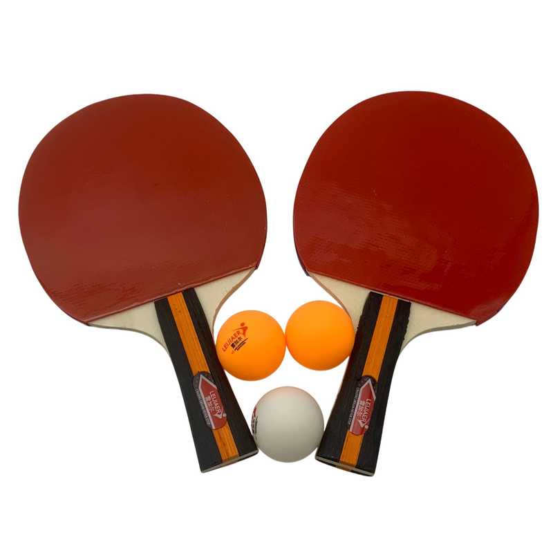 [JU8518] Paletas de ping pong y 3 pelotas, en sobre de PVC