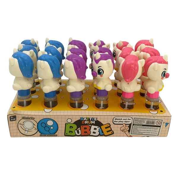 Pompero burbujero, unicornio, CAJA x18