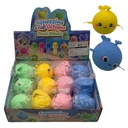 Juguete antiestrés soft, ballena, CAJA x12