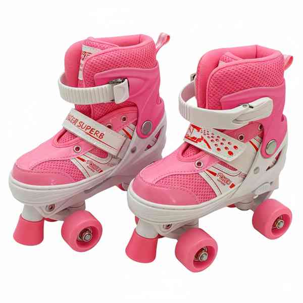 [JU8560M] Patines 4 ruedas talle M, 34 al 37, en bolsa, varios colores