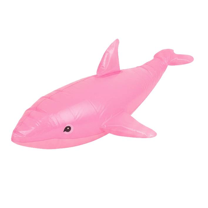 [JU8587] Inflable animal delfín, en bolsa, varios colores