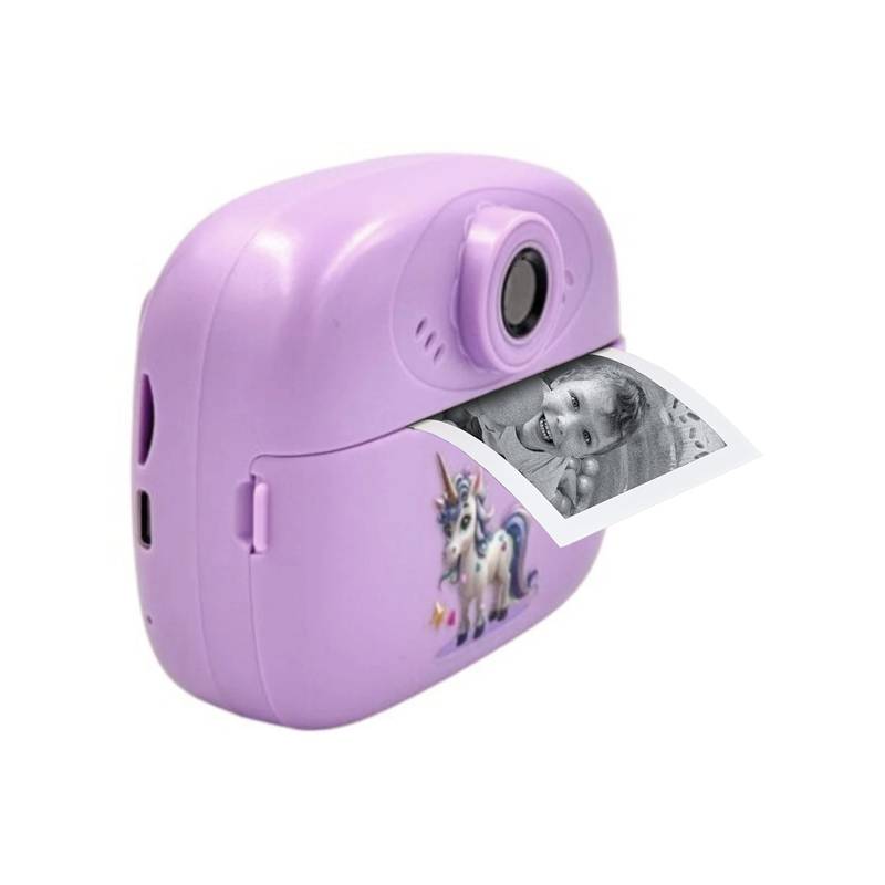 [JU8599] Cámara de fotos digital, USB, con rollo para imprimir, en caja, varios colores