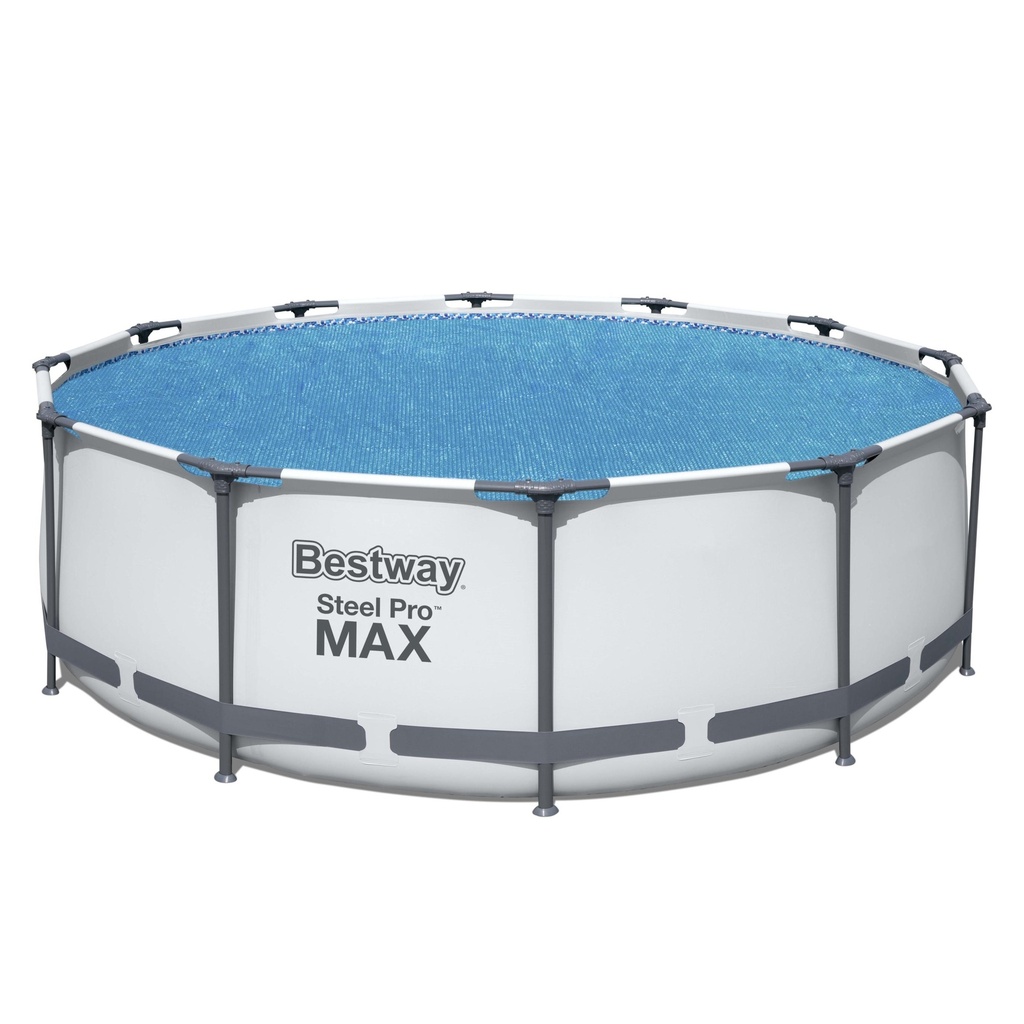 Lona cobertor térmica para piscina PE Bestway, 366 diámetro, en bolsa