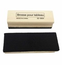 Borrador de madera y fieltro, PACK x6