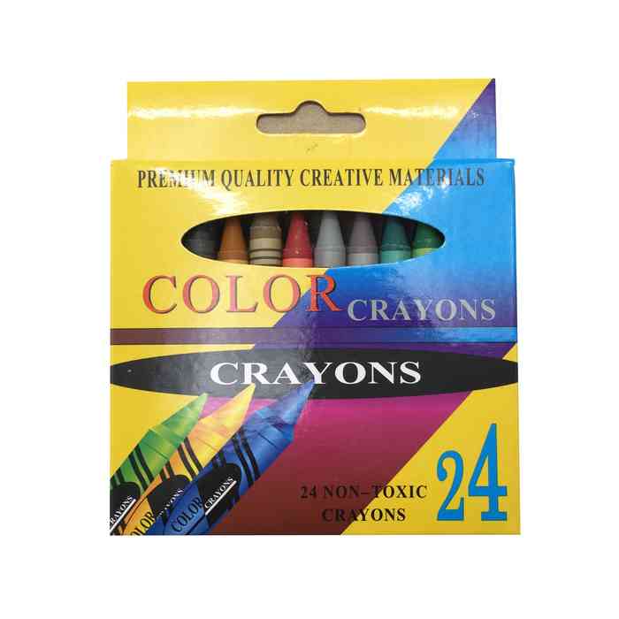 [E2408] Crayolas finas 24 colores, en caja