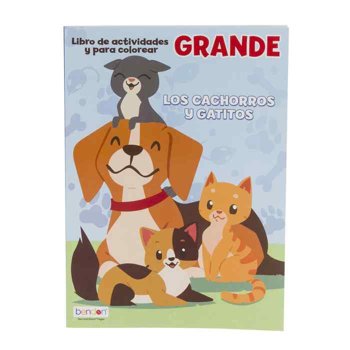 [E2478] Libro para colorear y actividades 80 páginas