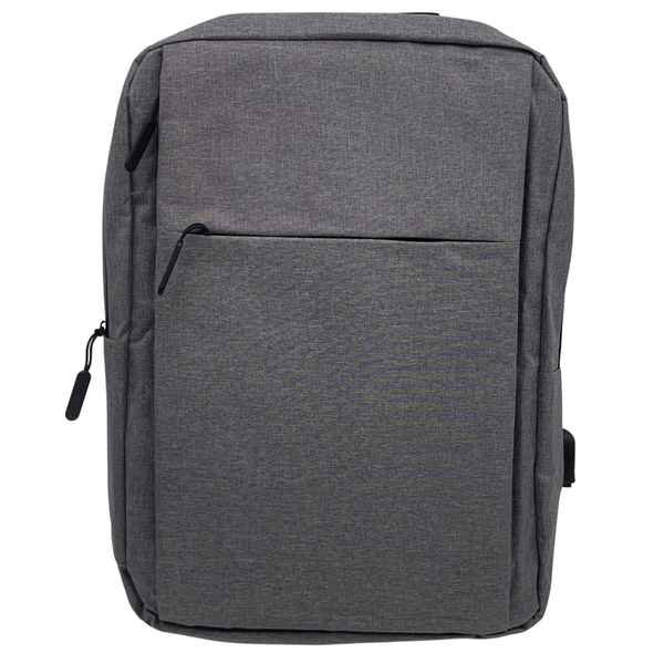 [E2629] Mochila para computadora 3 bolsillos orificio para USB, varios colores