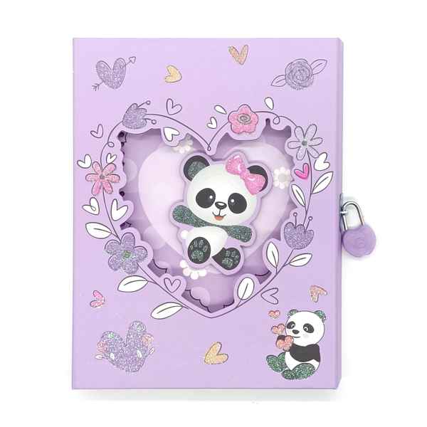 [E2651] Diario íntimo con candado, diseño oso, varios colores