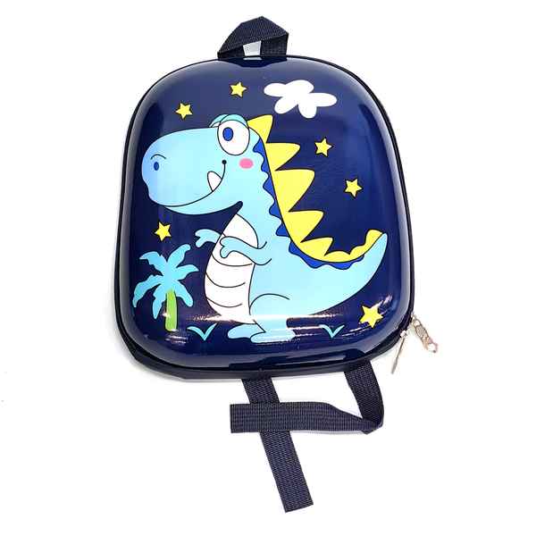 Mochila infantil frente rígido bolsillo interno, diseño dinosaurio