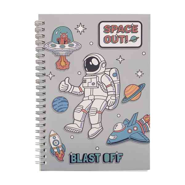 [E2824] Libreta con espiral, 60 hojas, varios diseños