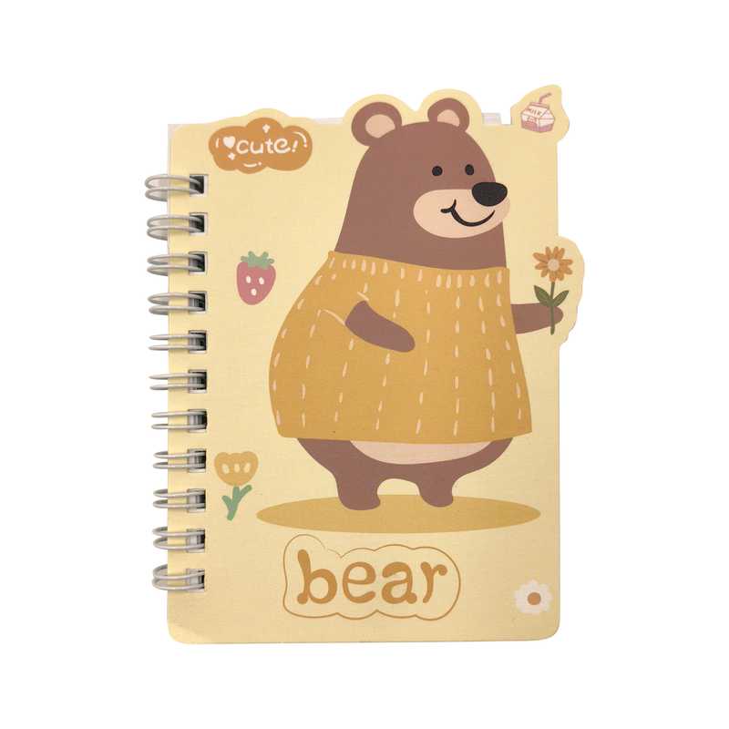 Libreta con espiral varios diseños