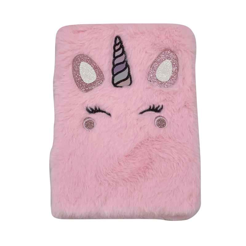 Libreta tapa peluche, varios diseños