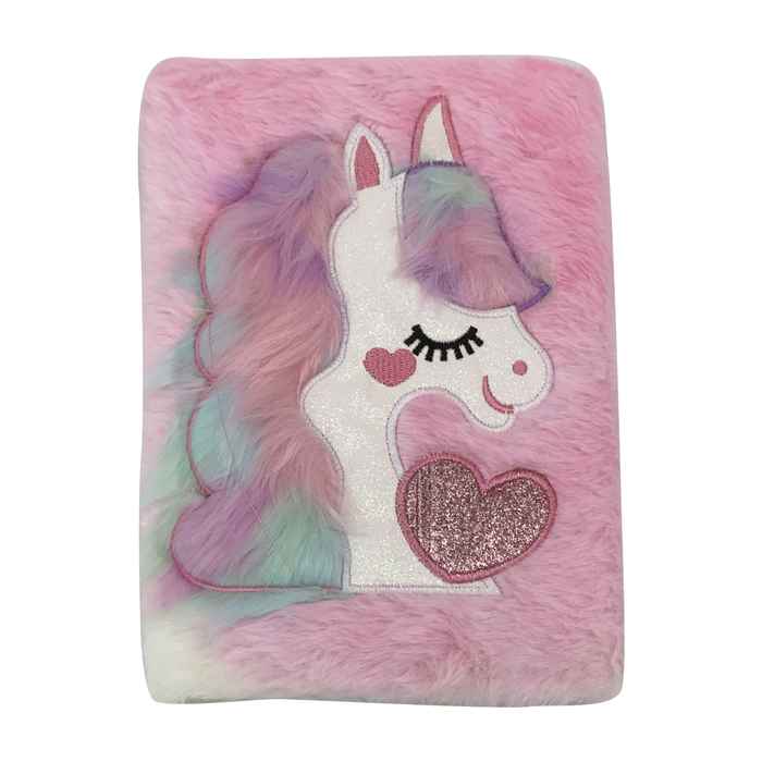 [E2878] Libreta tapa peluche, varios diseños
