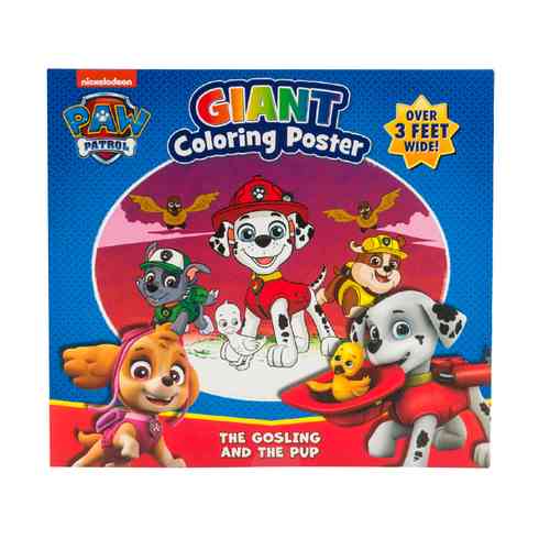 [E2917] Láminas para colorear PAW PATROL, 100x67cm