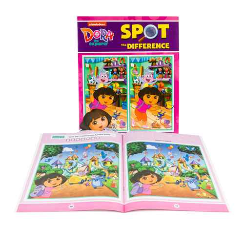 [E2920] Libro de actividades 32 páginas, DORA LA EXPLORADORA inglés