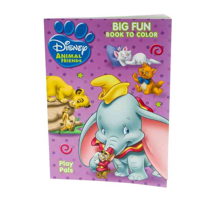 [E2925] Libro para colorear 80 páginas, DISNEY, inglés