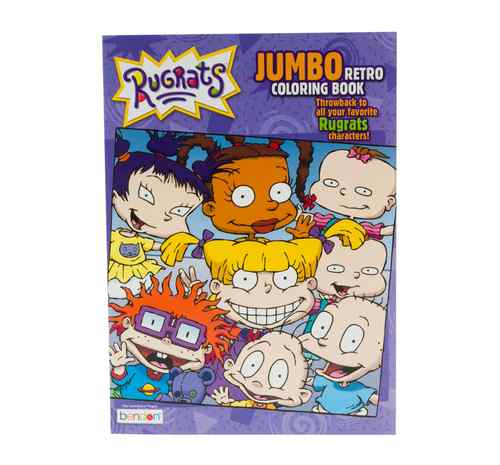 [E2933] Libro para colorear 80 páginas, RUGRATS