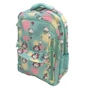 Mochila juvenil 2 reparticiones 2 bolsillos frontales 2 alterales, varios diseños, en bolsa