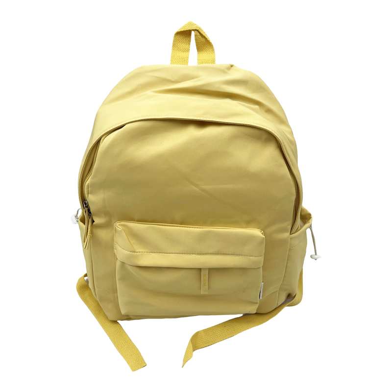 [E2962] Mochila juvenil con bolsillo frontal, laterales y en la espalda, reparticiones en el interior, varios colores