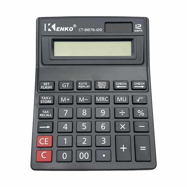 [E2969] Calculadora de mesa KENKO, 12 dígitos, 1AA display grande, en caja