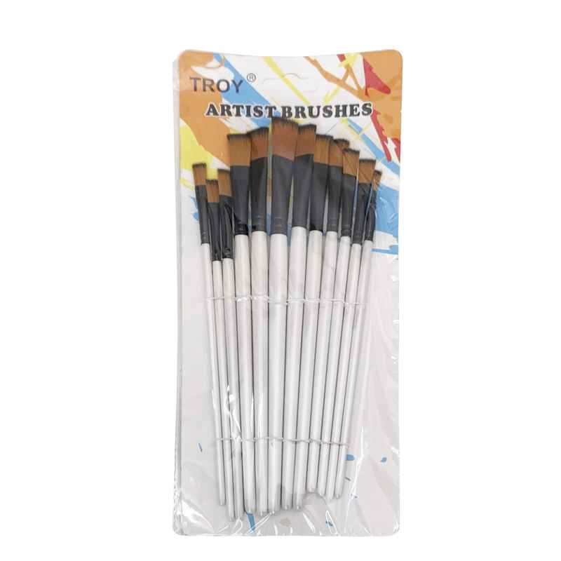 [E3014] Pincel de madera y nylon x12, en bolsa