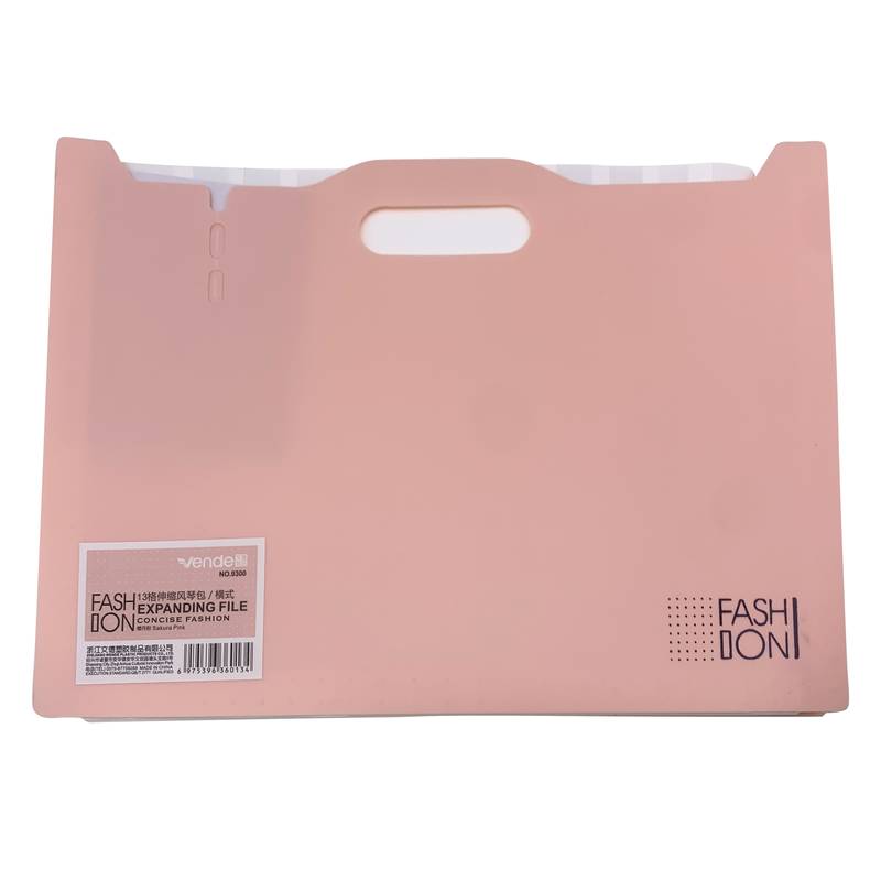 [E3045] Organizador archivador horizontal 12 divisiones, de plástico, varios colores