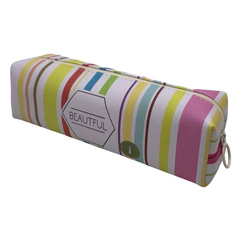 Cartuchera de PU rectangular, varios diseños