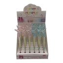Lapicera de gel, flúo, CAJA x36