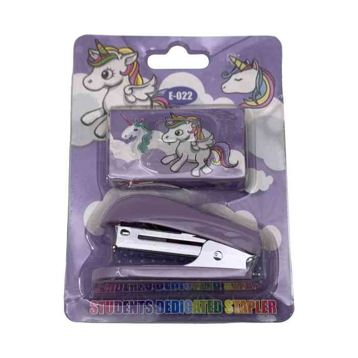 [E3115] Engrapadora mini con grapas nº10, en blister, varios colores