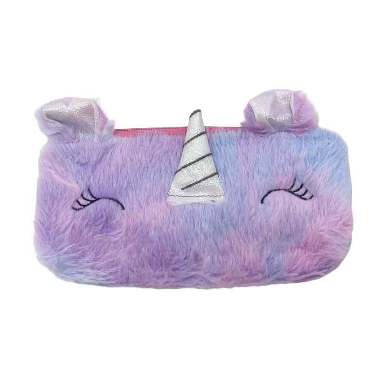 [E3139] Cartuchera PACKx12, de peluche, varios colores