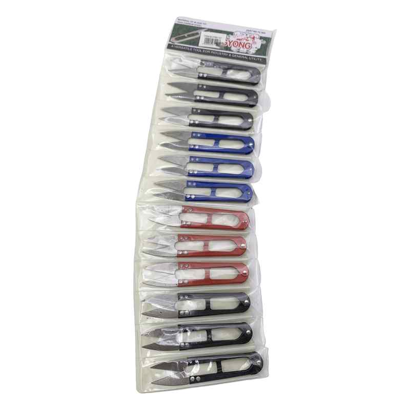[E3163] Tijera para costura mini de acero, en bolsa PACK x12