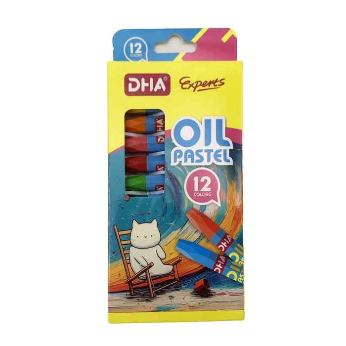 [E3164] Óleo pastel, 12 colores, en caja