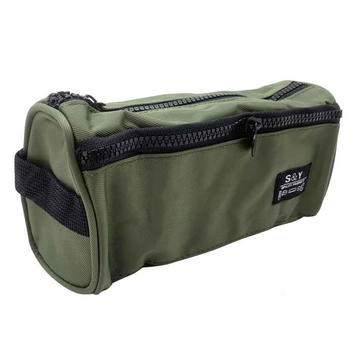 [E3204] Cartuchera doble cierre, en bolsa, varios colores
