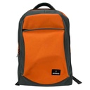 Mochila juvenil, de poliéster, 2 bolsillos frontales, ANARANJADO, ARMORIC