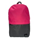 Mochila juvenil, de poliéster,con bolsillo frontal, ROSADO, ARMORIC