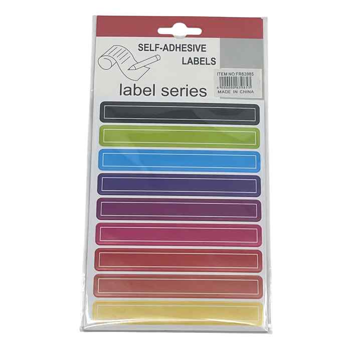 [E3343] Etiqueta adhesiva x90, rotulador de colores, en bolsa