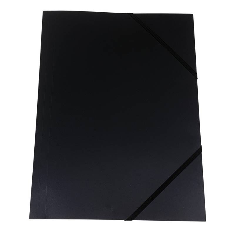 [E3352] Carpeta A4 de plástico con elástico, PACK x12, varios colores