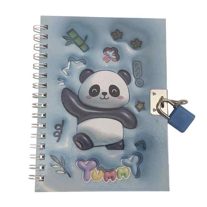 [E3374] Diario íntimo con candado, varios diseños