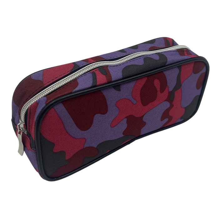 [E3385] Cartuchera de PVC, con cierre, varios colores