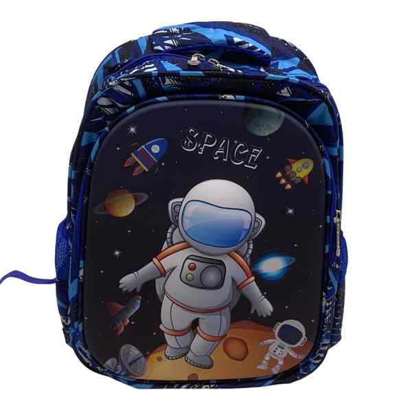 Mochila infantil, frente con relieve, varios diseños