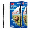 Lapicera x50, NEGRO, punta 0.7, en caja, BEIFA