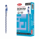 Lapicera de gel x12, AZUL, punta 0.5, en caja BEIFA