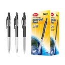 Lapicera de gel x50, AZUL, punta 0.5, retráctil, en caja BEIFA