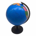 Globo terráqueo 21.4cm, de plástico, en caja