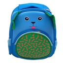 Mochila infantil, con bolsillo frontal y 2 laterales, varios diseños