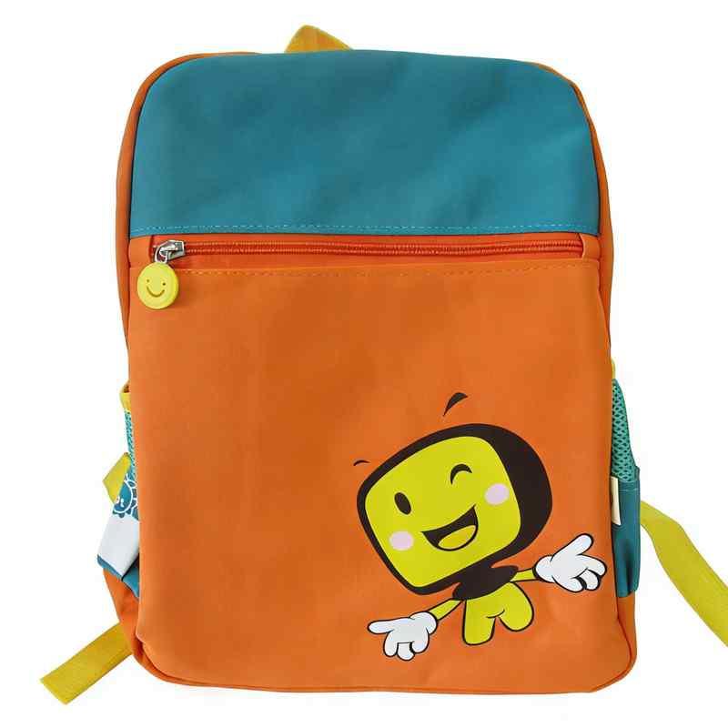 Mochila infantil con bolsillo frontal, con diseño