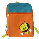 Mochila infantil con bolsillo frontal, con diseño