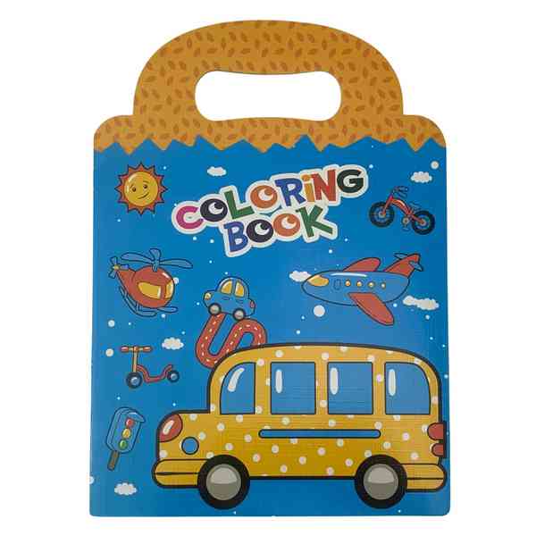 [E3686] Libro para colorear 8 hojas, 4 diseños